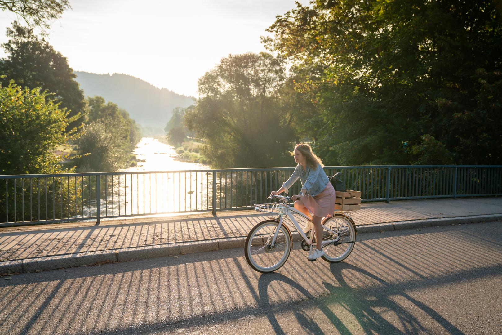 Freiburg mit dem Fahrrad - Copyright FWTM-Bender